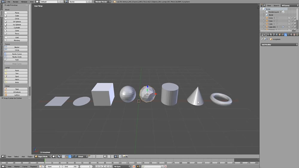 primitive di congiunzione polymesh